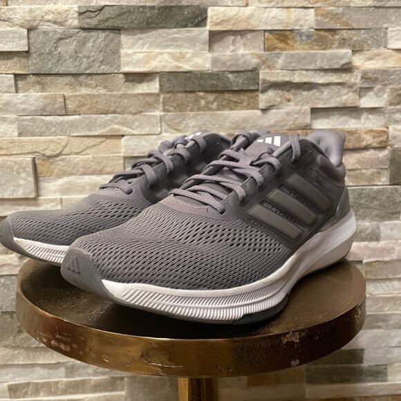 Adidas Men’s Running Shoes Size 10.5 | Gray Mesh Trainer NWOB - Picture 7 of 10